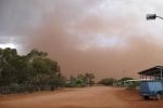 Dust storm brewing APY Lands