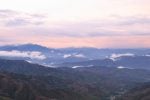 Valley and himal view Nepal