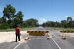 Road closed to Brewarrina, Feb 2012 floods