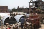 Temporary shelters Bhaktapur